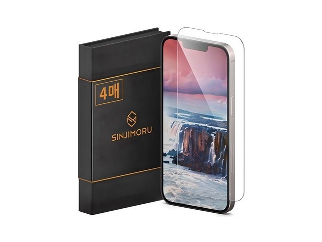 [아이폰13 강화유리필름] 추천합니다 신지모루 2.5D 강화유리 휴대폰 액정보호필름 4p